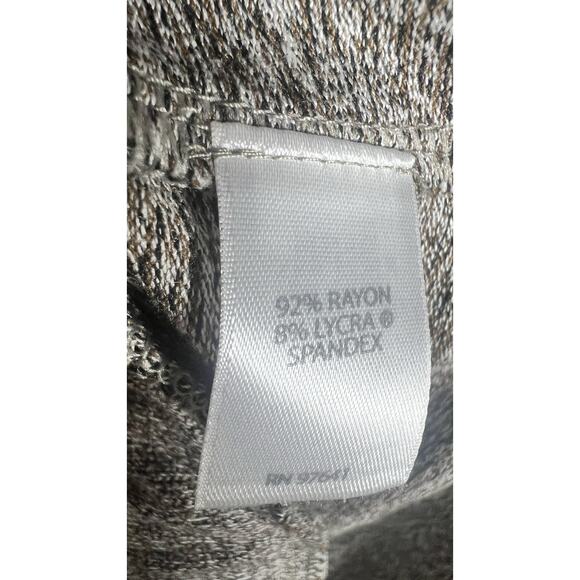 J.Jill Wearever Collection Cuffed Crop Joggers Elastic Waist Pants Brown Large - Picture 9 of 11